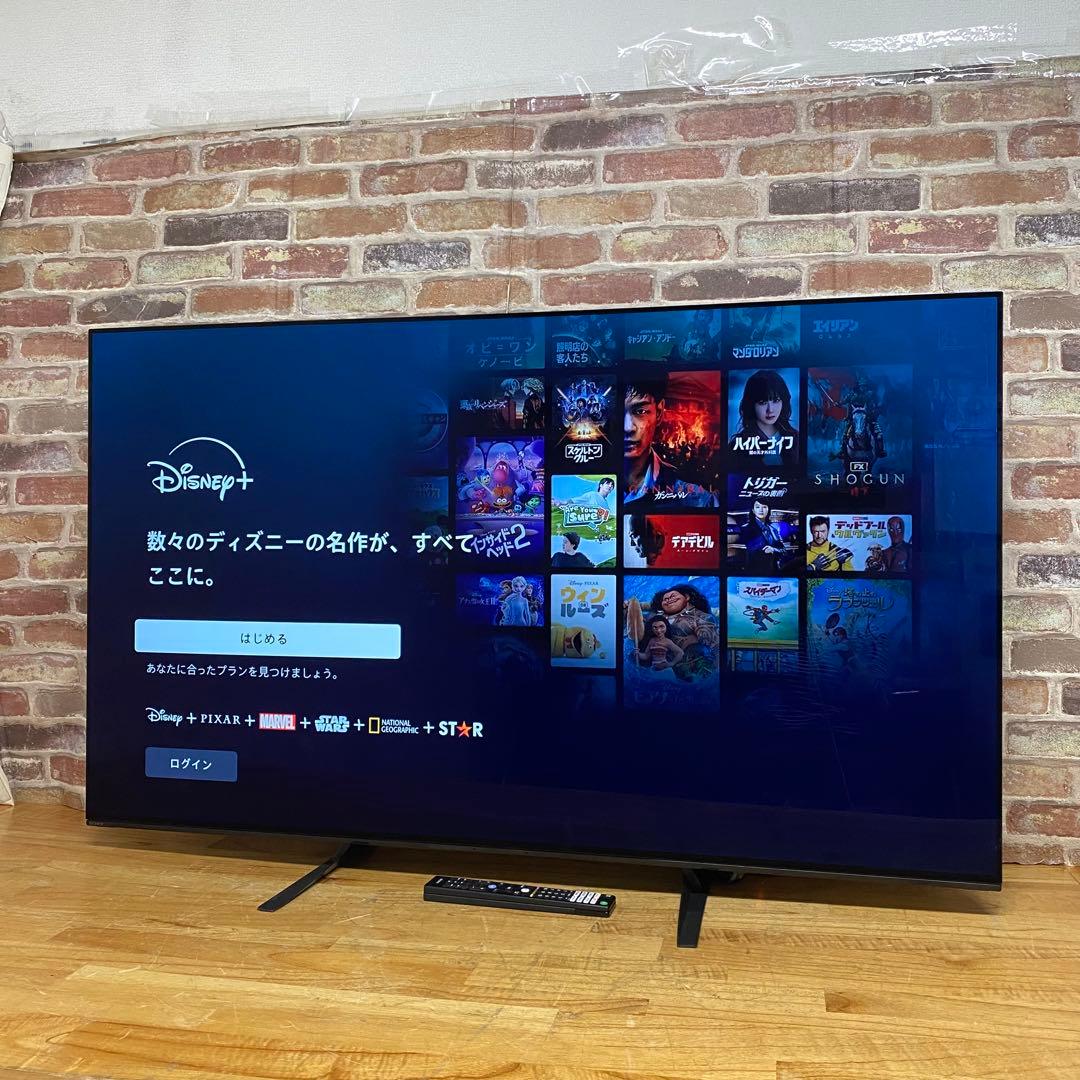 SONY 55V型 4K 有機ELテレビ BRAVIA XRJ-55A90J