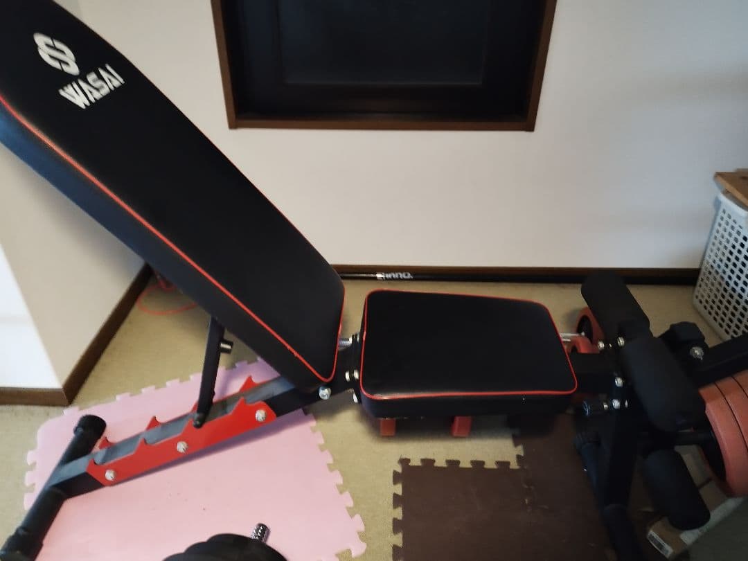 トレーニングベンチ　ダンベル　セット【引き取りのみ】