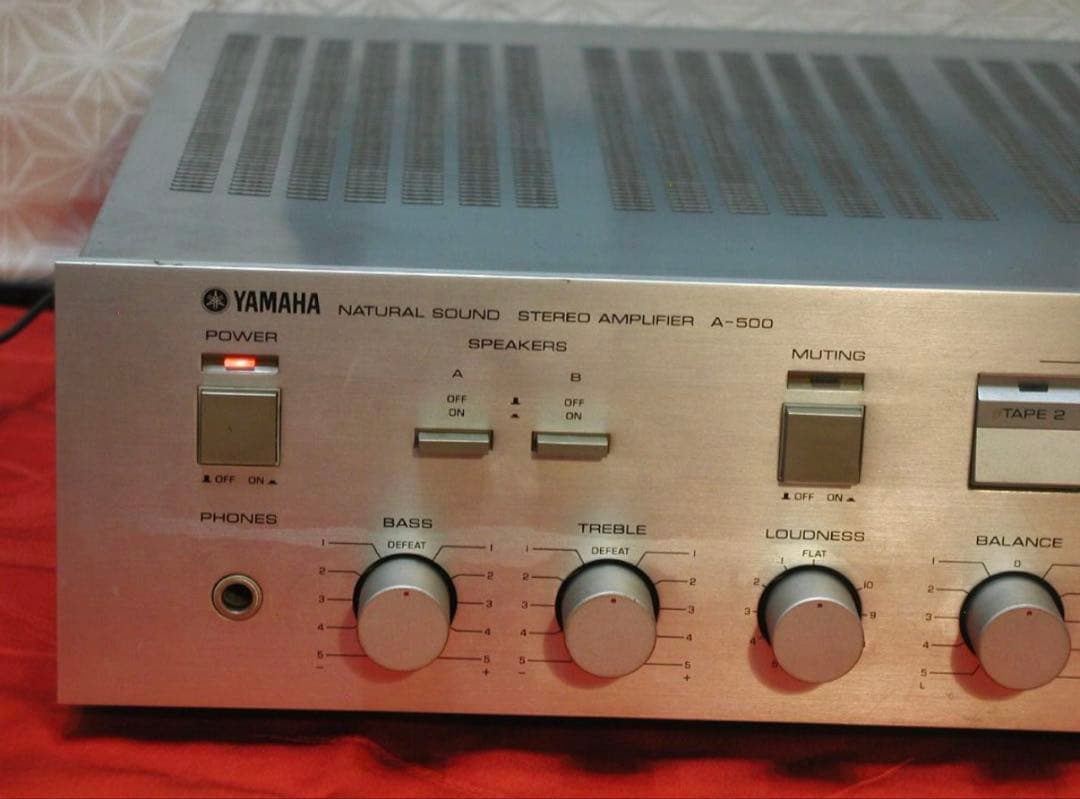 Yamaha A-500 ステレオアンプ