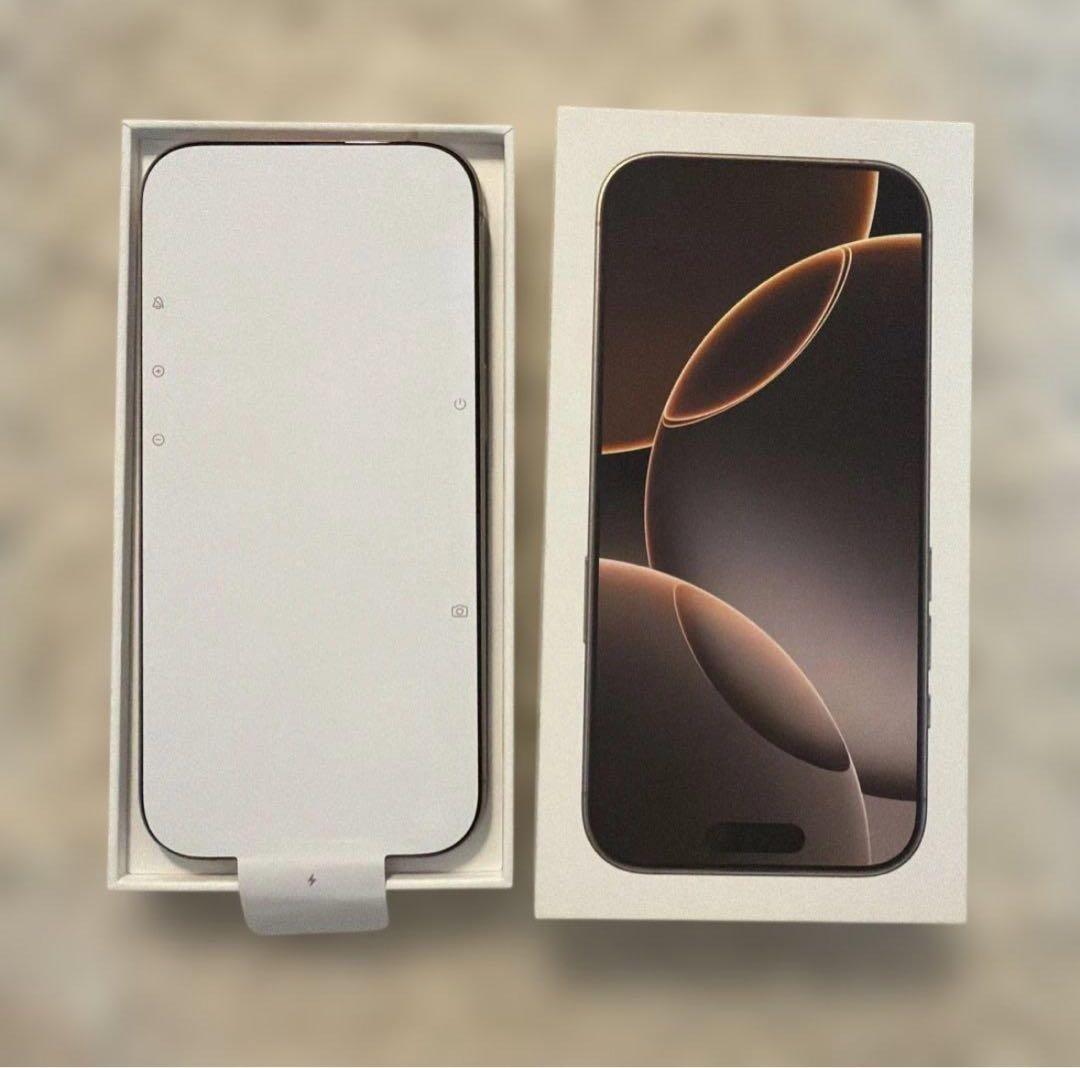 【新品】iPhone16 Pro 256GB 灰色 デザートチタニウム