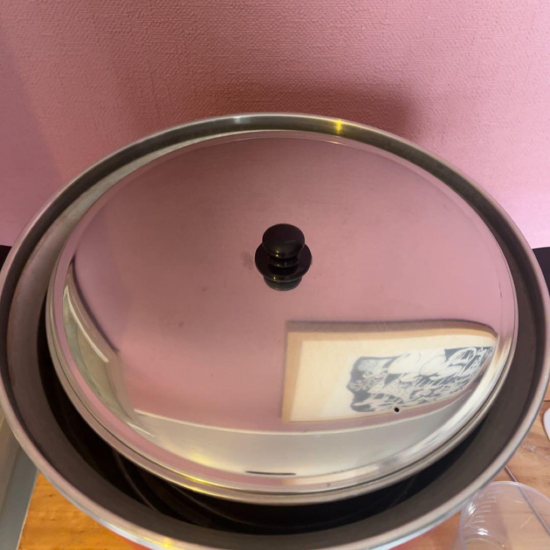 TATUNG 電鍋 ピンク色 計量カップ付き 10合