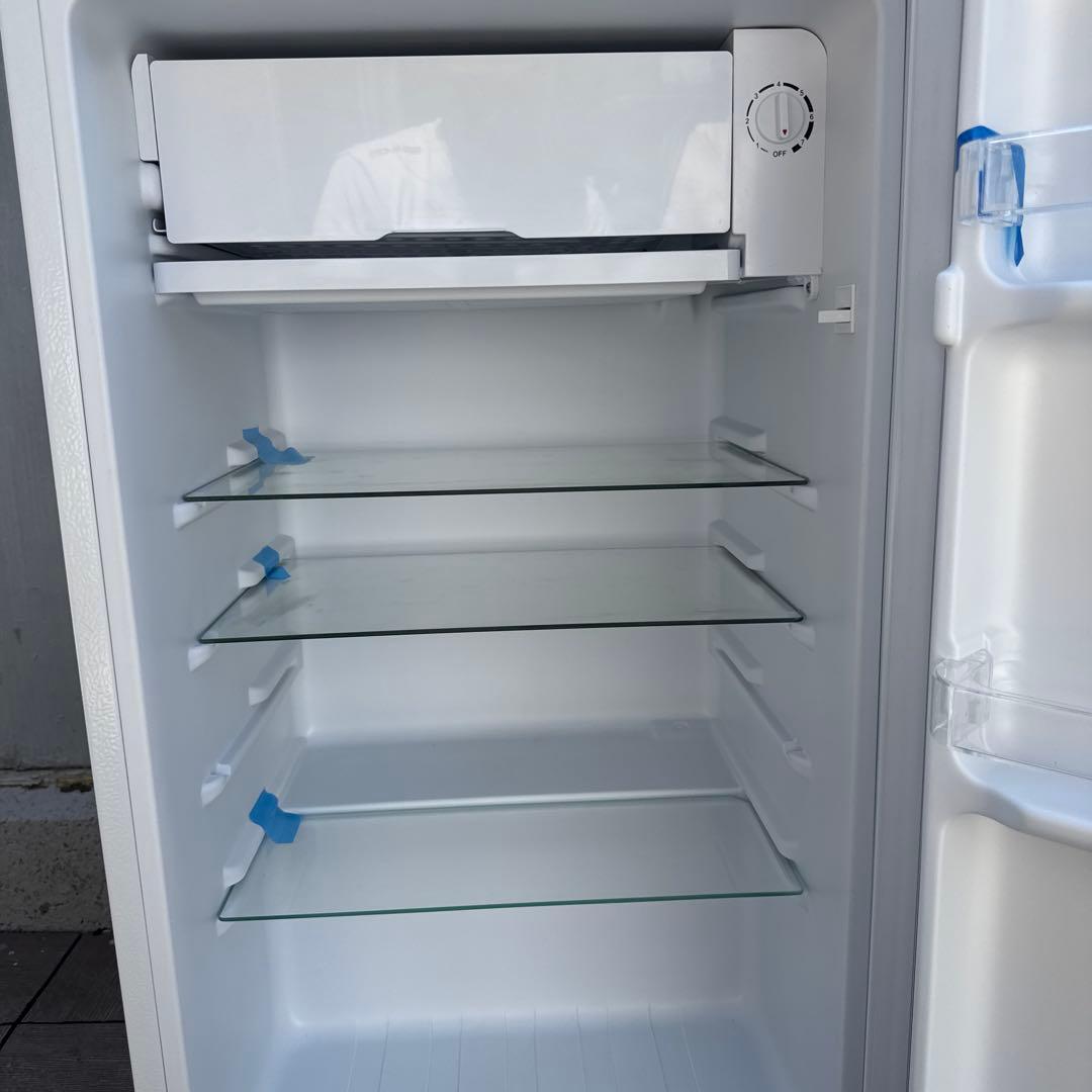 MAXZEN 2024年製 1ドア冷蔵庫 92L コンパクト 白 最新モデル