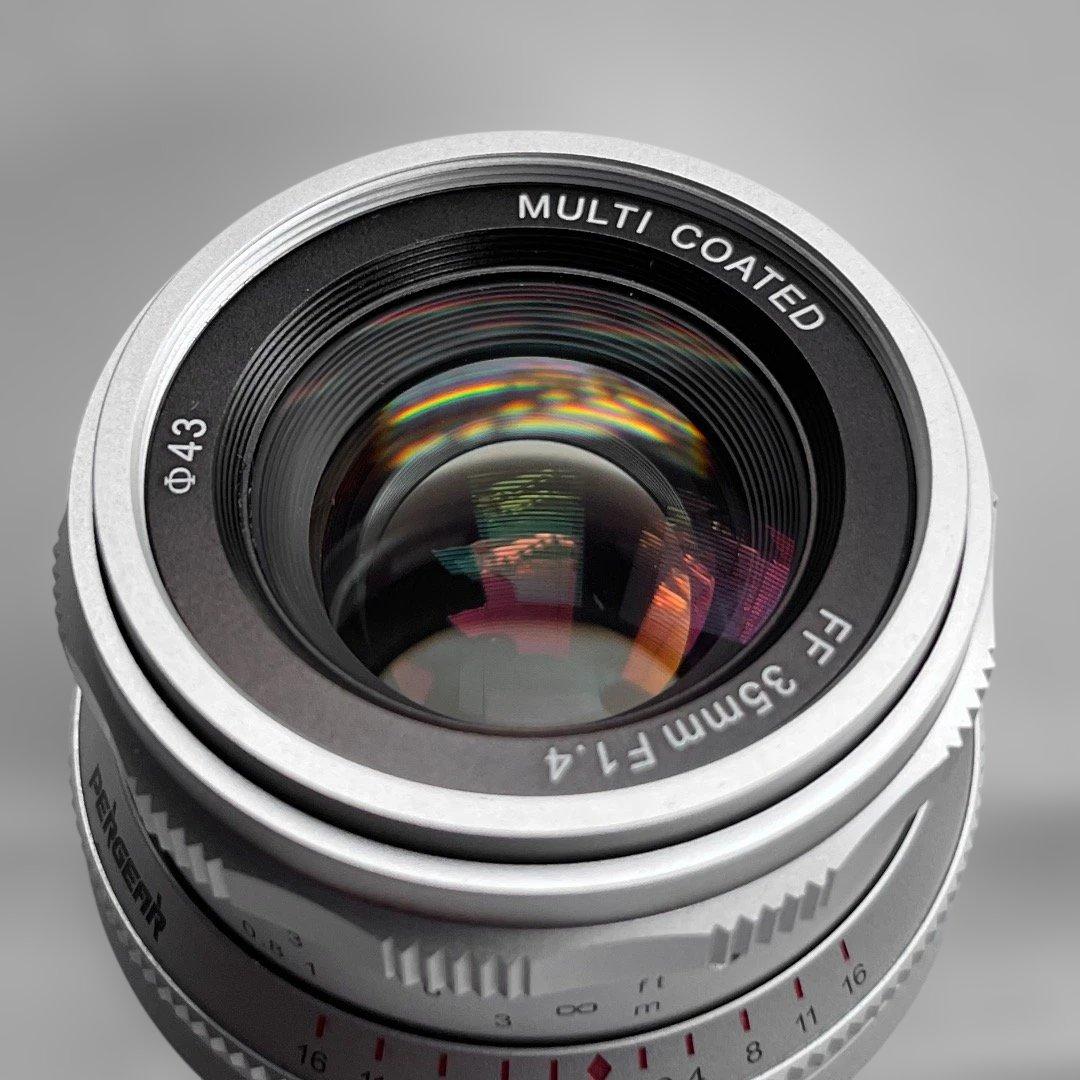 PERGEAR 35mm F1.4 単焦点レンズ（Lマウント・フルサイズ対応）