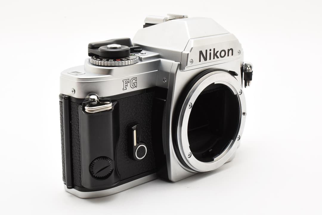 超美品 Nikon FG 分解整備清掃済み シルバー #8614