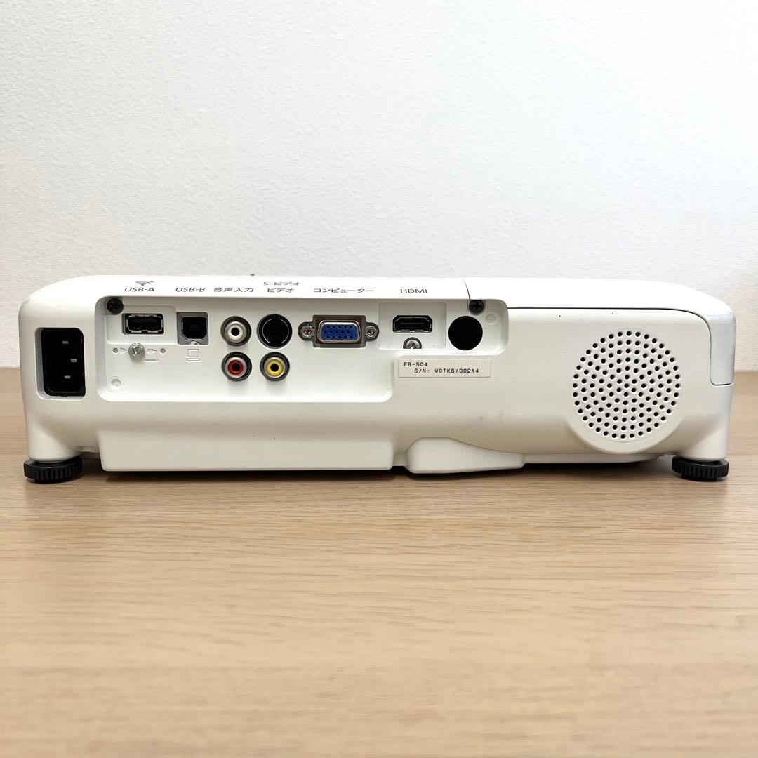 EPSON EB-S04 プロジェクター 本体 付属品あり