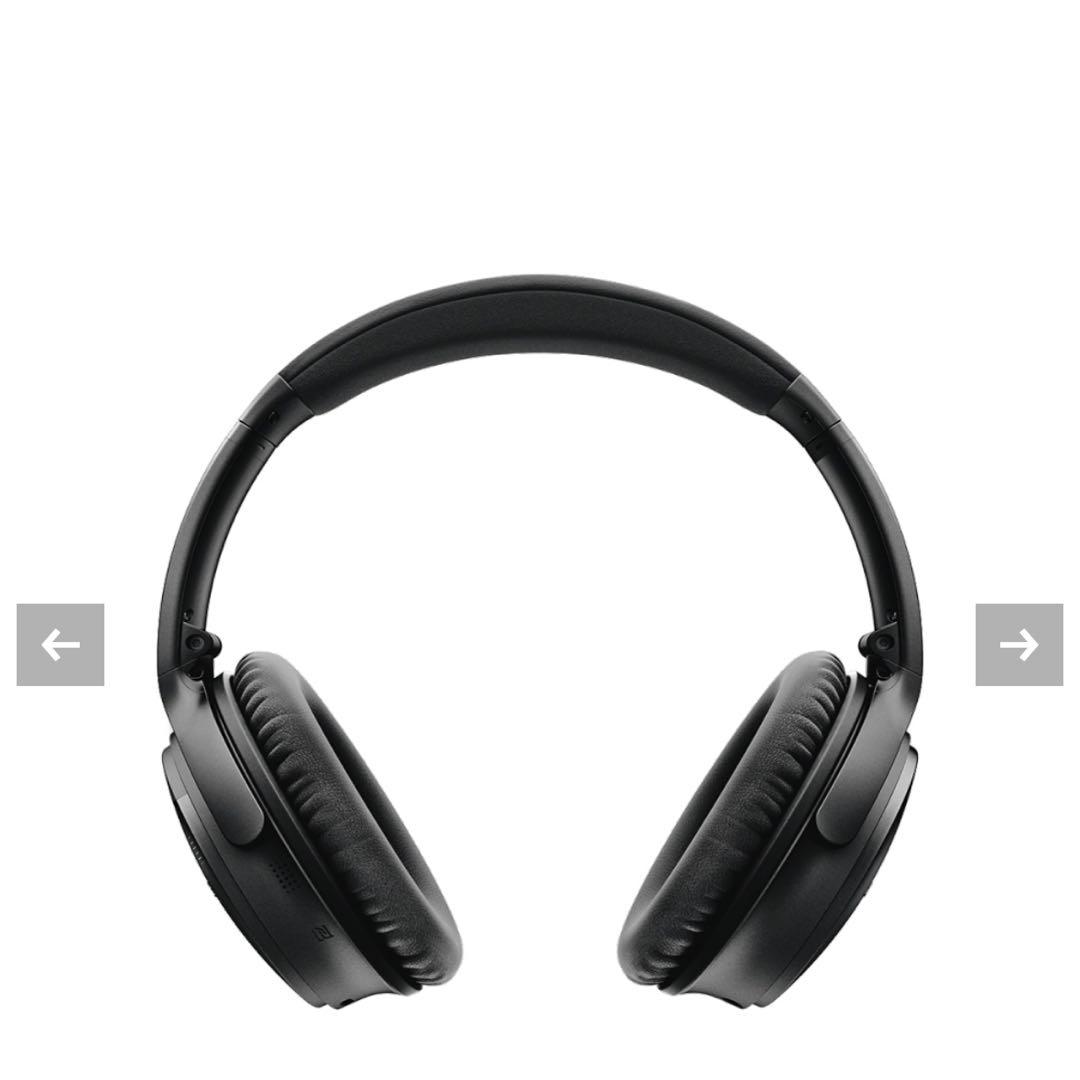 BOSEヘッドフォン　QC35 ブラック