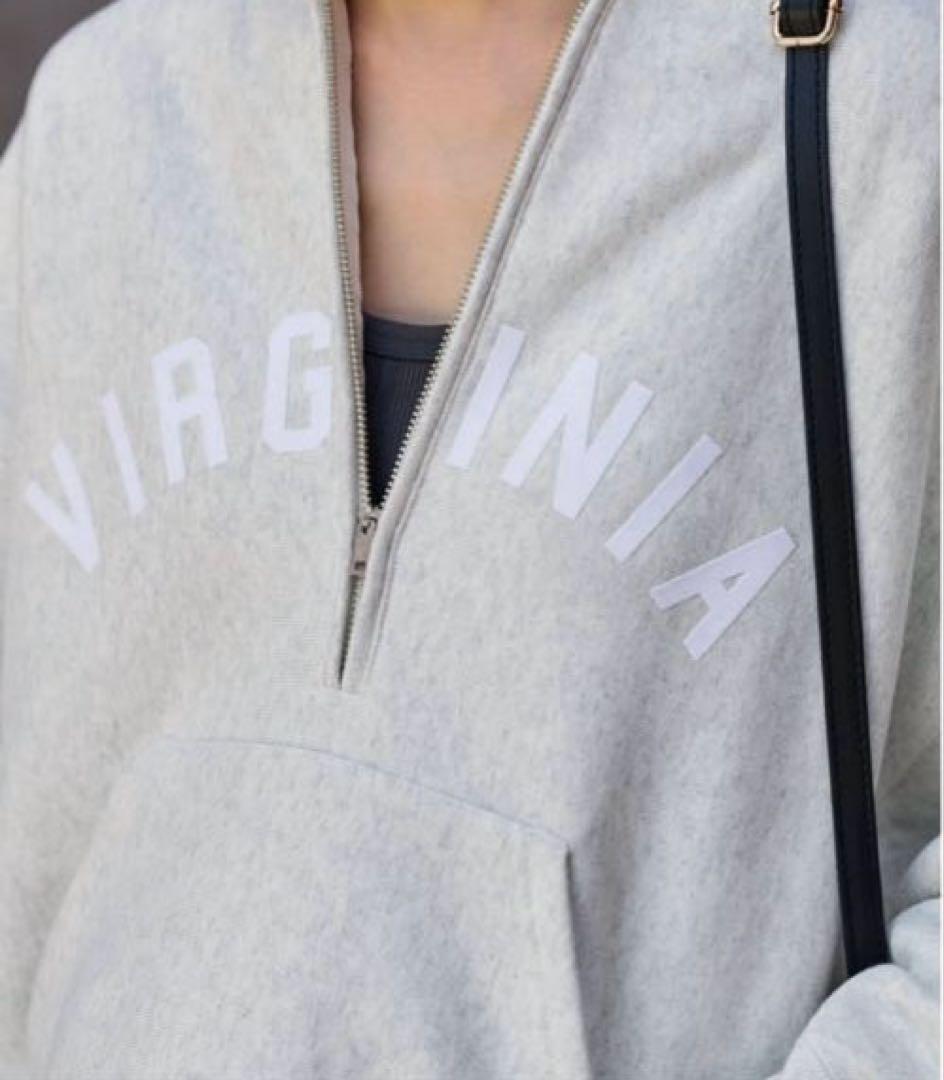 チャンピオン 別注REVERSE WEAVE11.5OZロゴハーフジップ