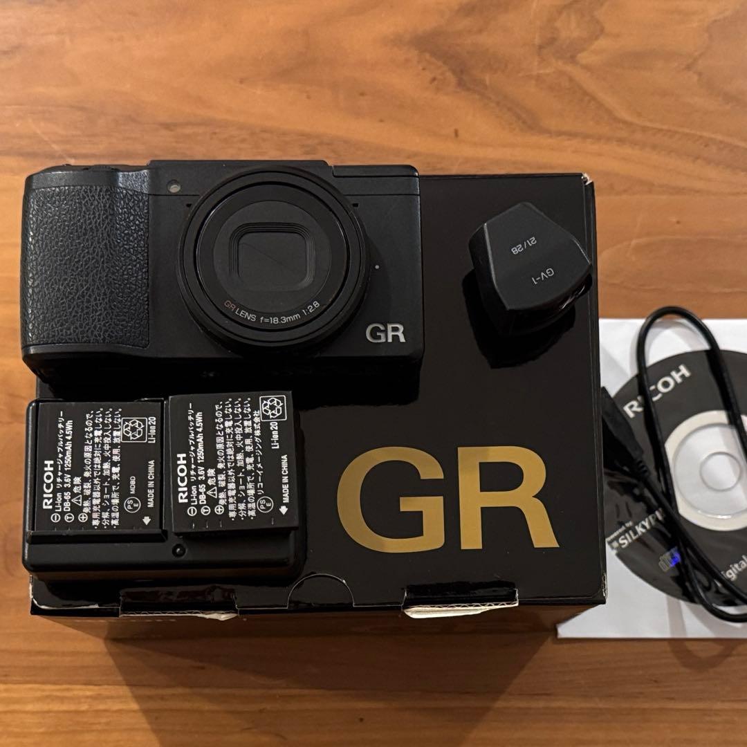 RICOH GRⅡ リコー GR2 外部ファインダー GV-1付き 付属多数