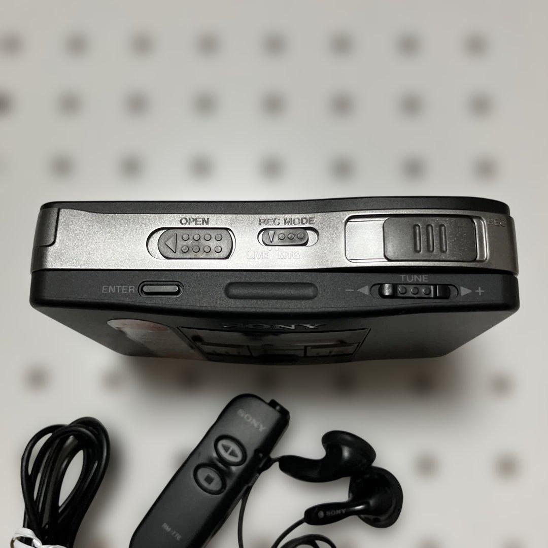 昭和レトロSONYカセットウォークマンWM-GX707動作確認済み品！整備品