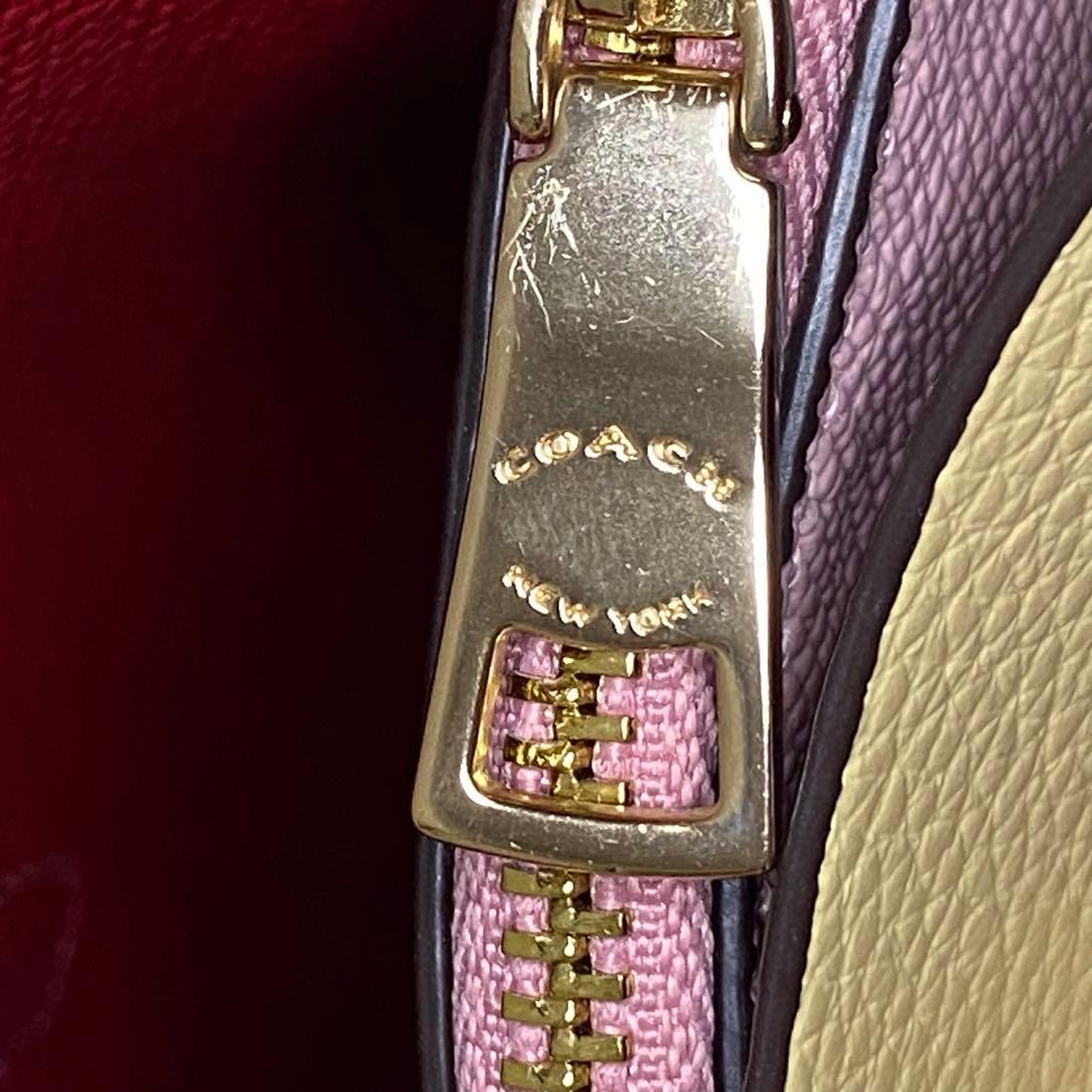 【美品】COACH コーチ 2WAY C4084 モリー トート25 レザー