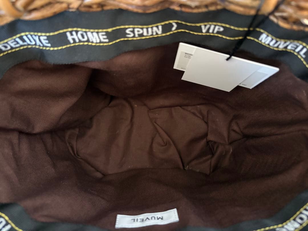 MUVEIL ミュベール くまカゴバッグ