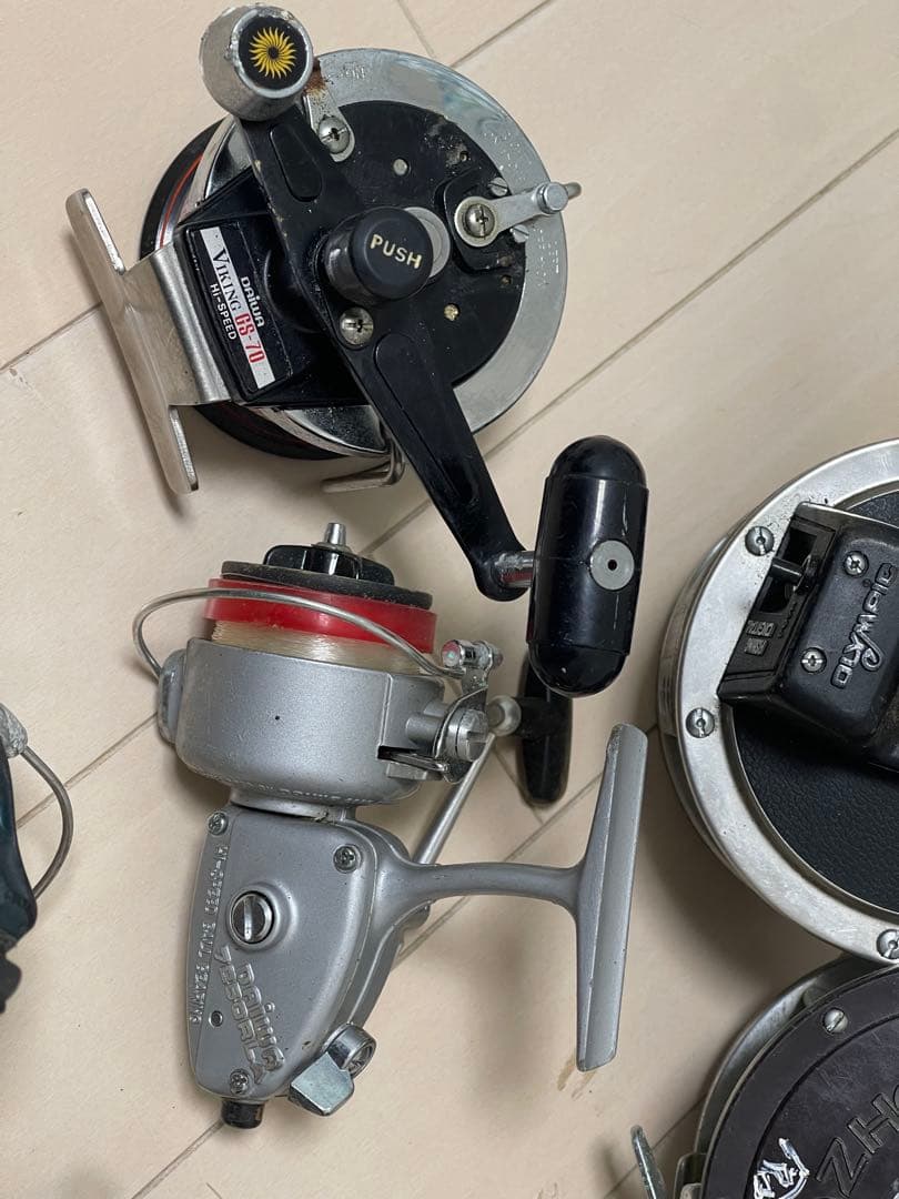 釣り　リール　9個