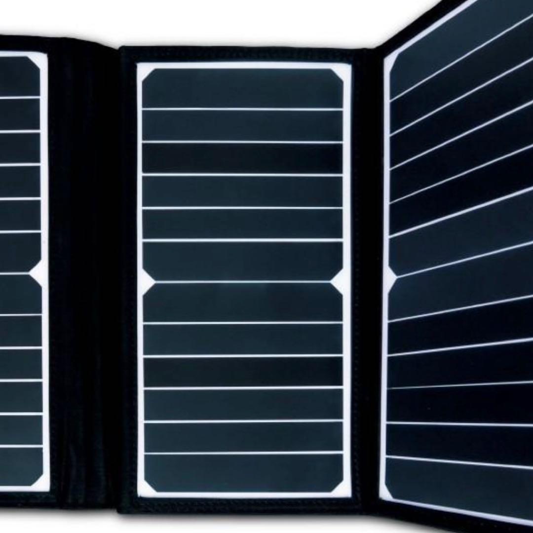 08 電気を自給自足 60Wソーラーチャージャー 折りたたみ 防災 キャンプ