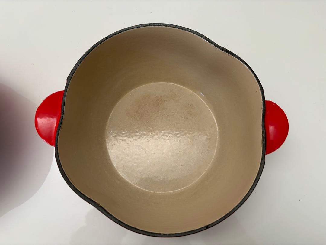 廃番　激レア！ルクルーゼ ココットトマト　キャセロール　赤