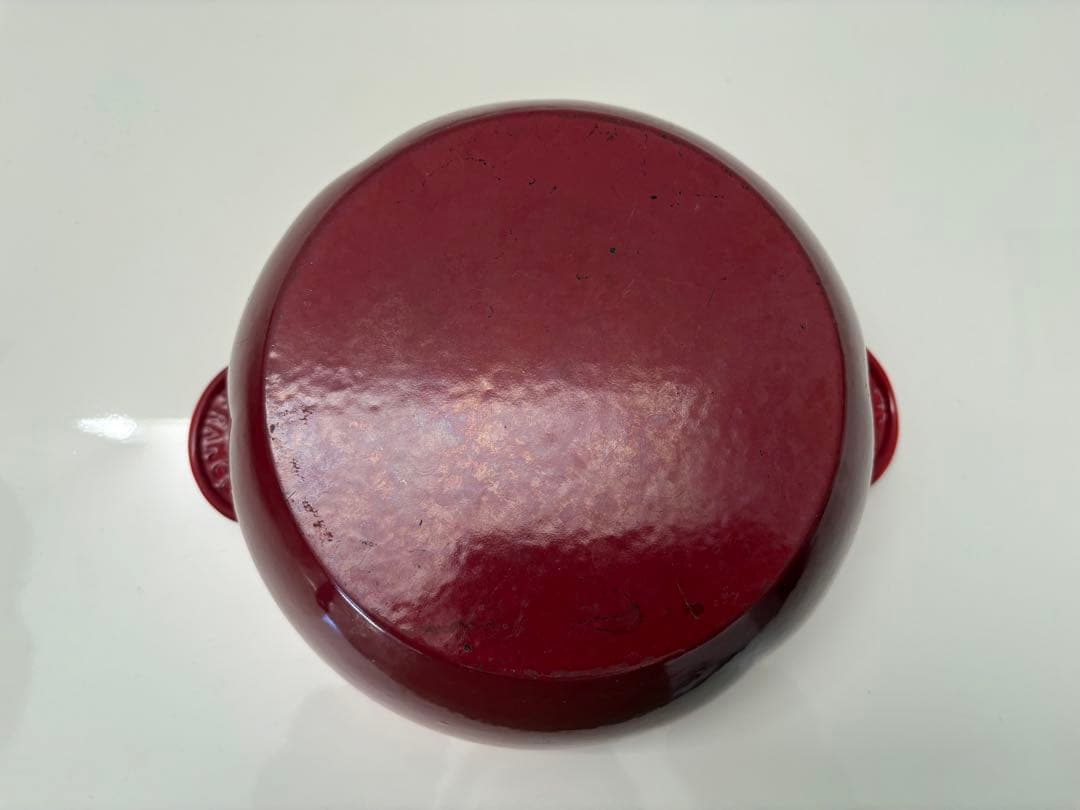 廃番　激レア！ルクルーゼ ココットトマト　キャセロール　赤