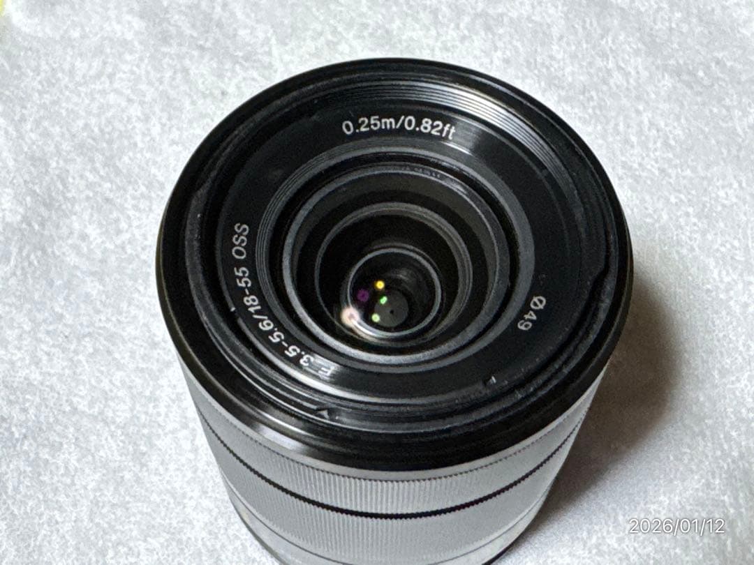 SONY E 18-55mm F3.5-5.6 OSS ブラック 使用小