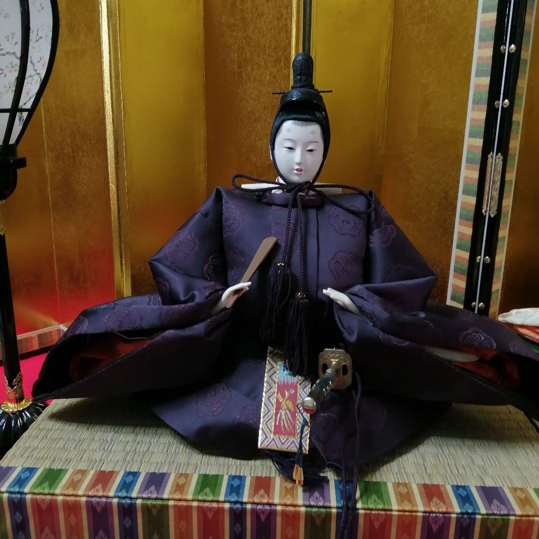 京風　親王雛（昭和末）