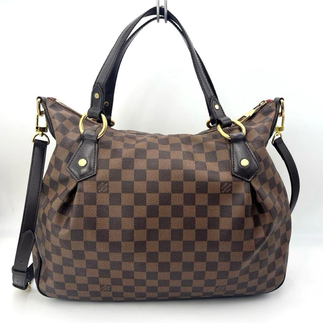ルイヴィトン N41131 イーヴォラＭＭ ダミエ 2WAY ショルダー