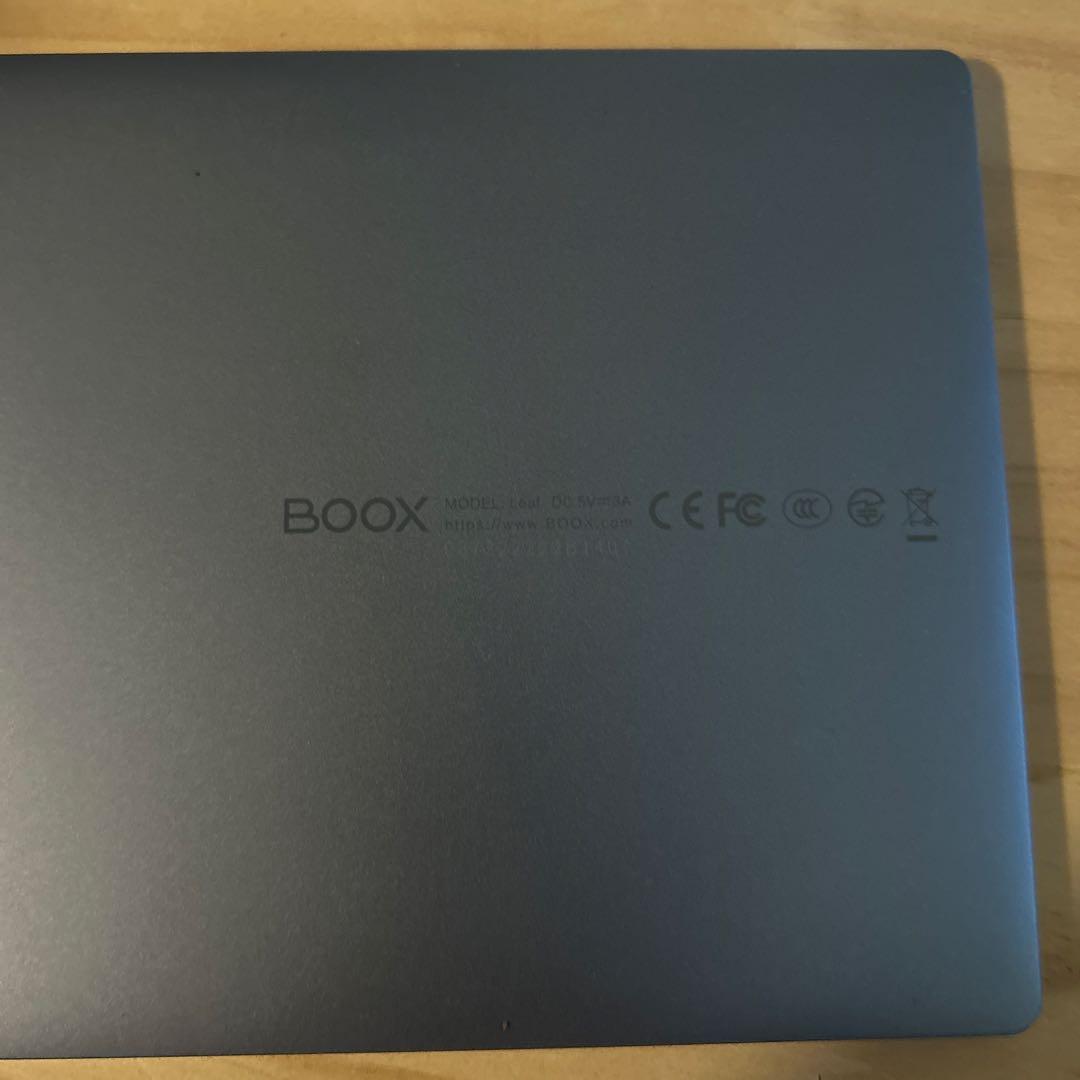 BOOX LEAF 純正カバー付 電子書籍リーダー