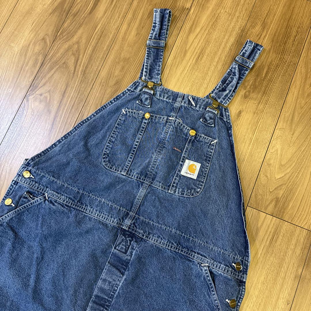 TMKH 　90s Carhartt カーハート デニムオーバーオール