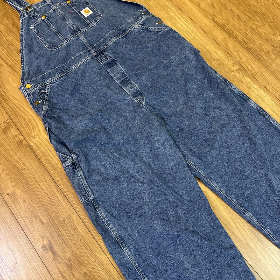 TMKH 　90s Carhartt カーハート デニムオーバーオール