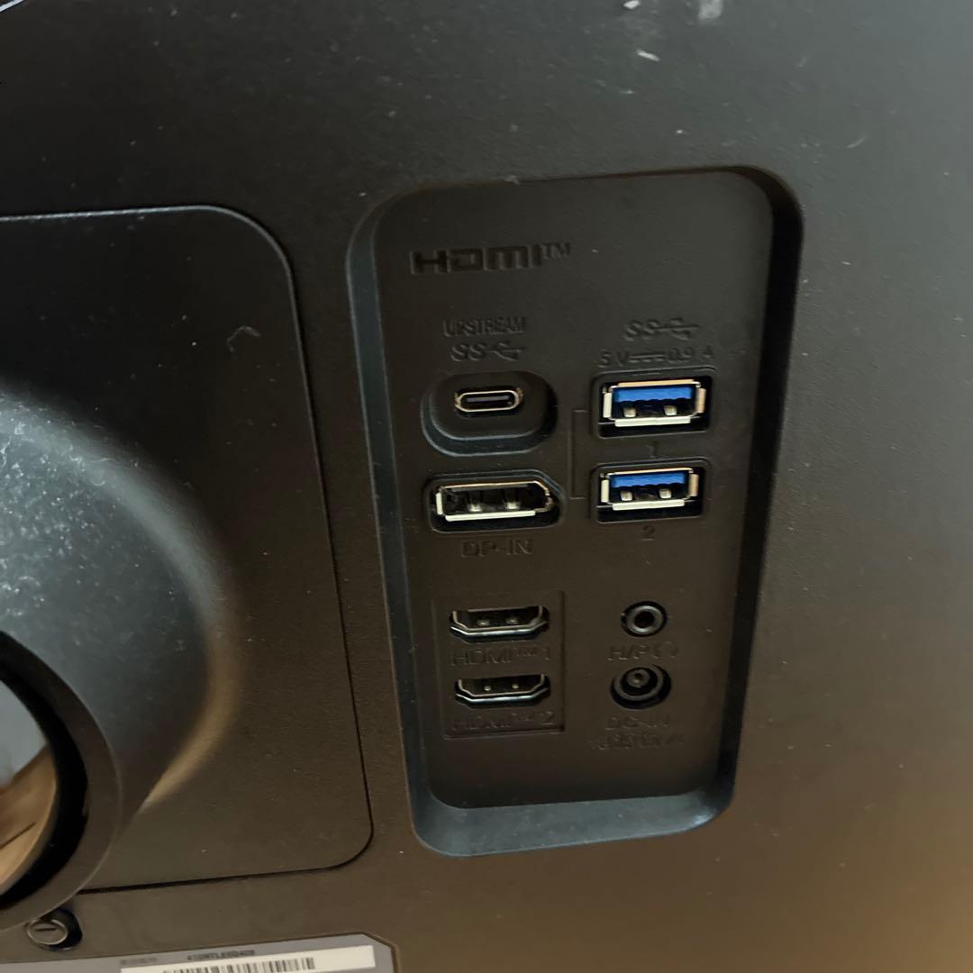 LG湾曲液晶モニター