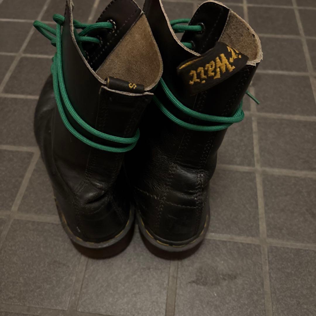 イングランド製ドクターマーチンブラック ワークブーツ10ホール