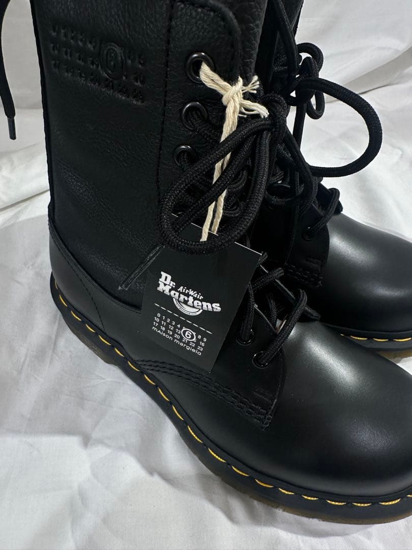 マミッコ24cm MM6 ドクターマーチン 10ホール ブーツ 1490