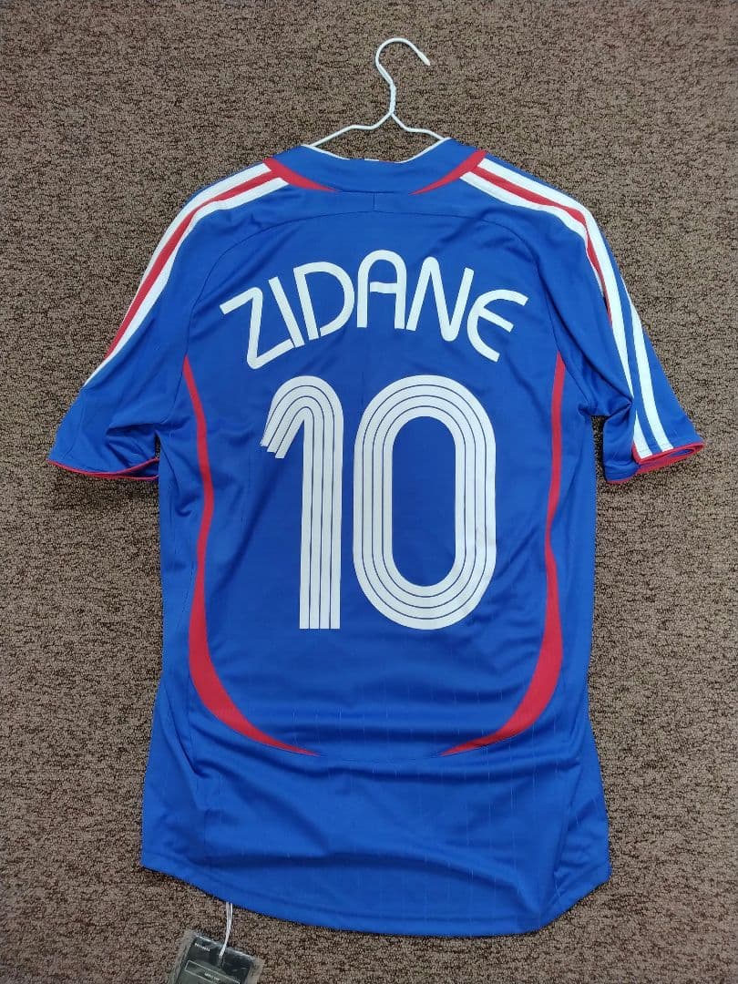 2006ドイツワールドカップ フランス代表 ユニフォーム ジダン M 準優勝