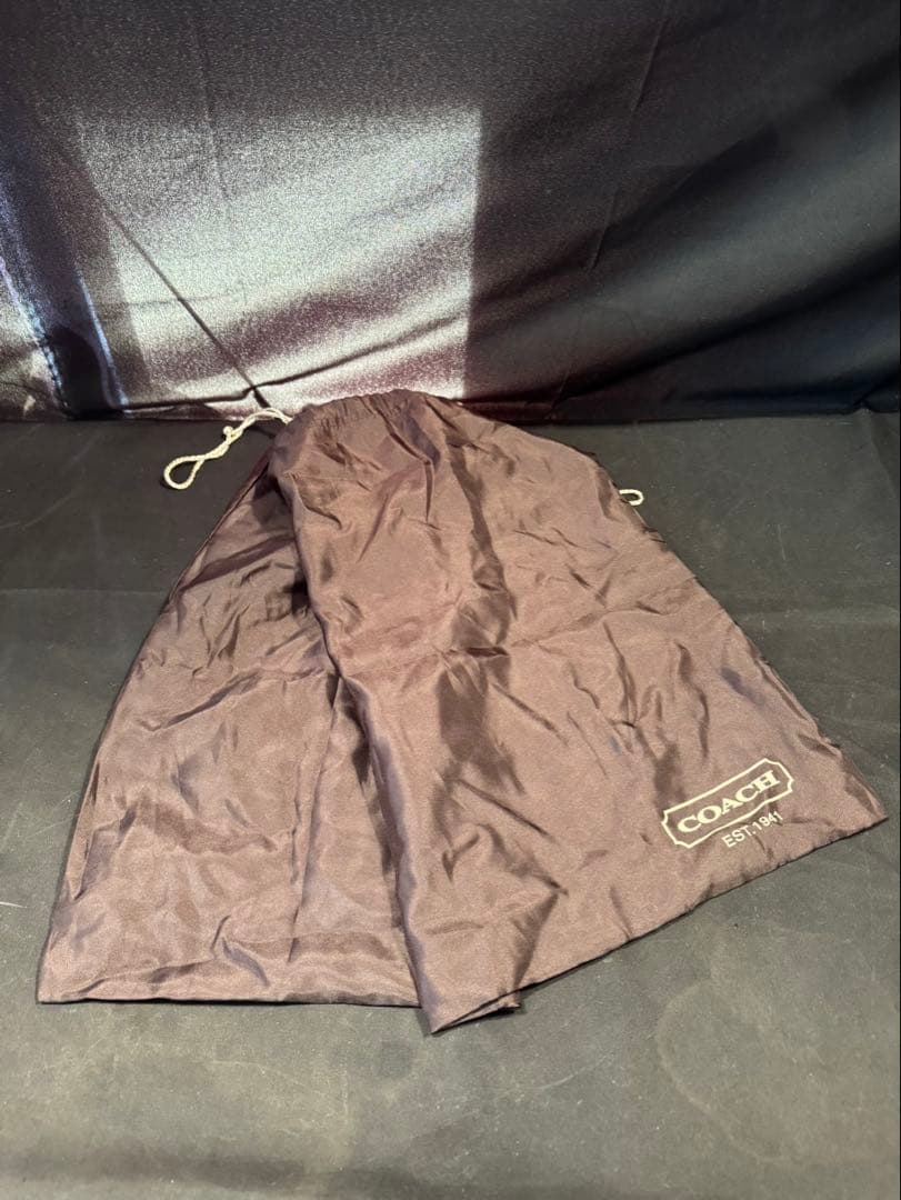 COACHコーチ 希少 ワンショルダーバッグ 肩掛けベルト ベージュ 10401