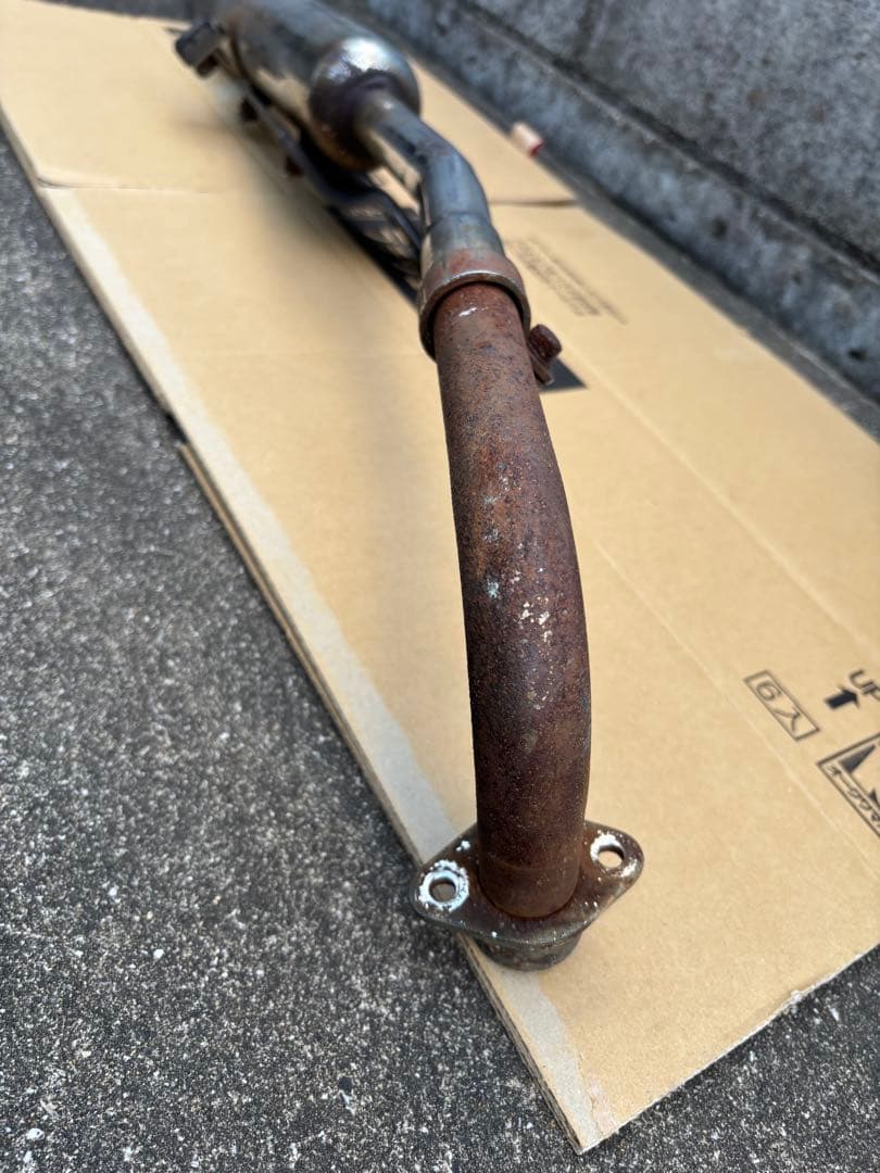 キタコ製カブ50CD50社外キャプトンマフラー