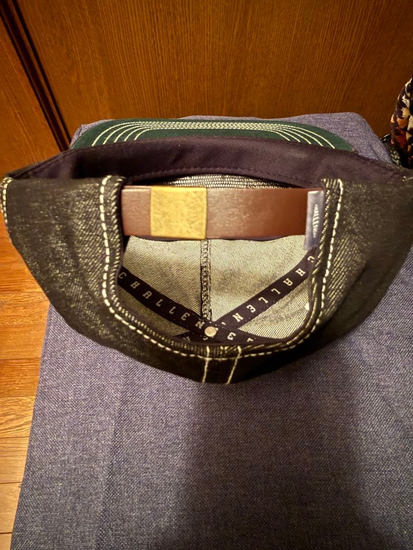 CHALLENGER チャレンジャー　デニムキャップ ブラック