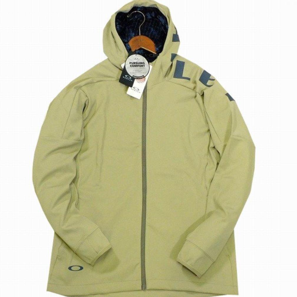 新品 オークリーフーディー ジップジャケット L 4WAYストレッチ メンズ