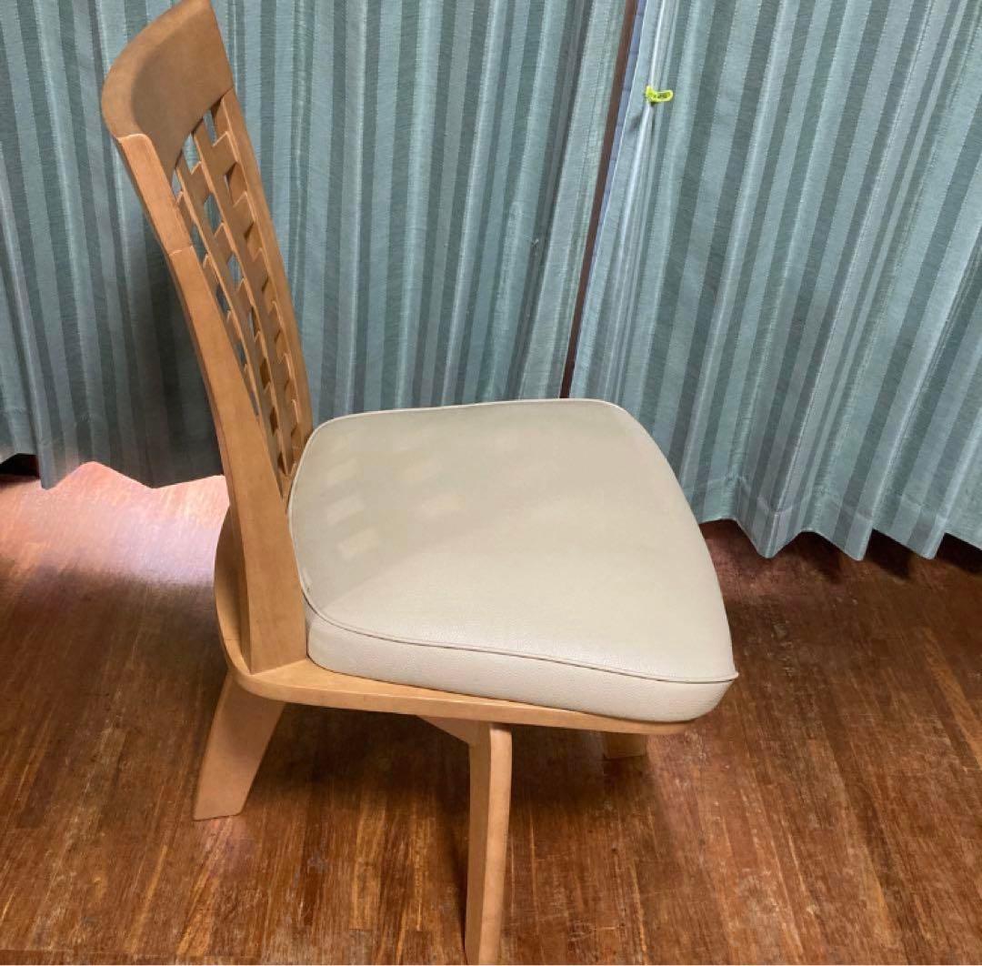 ニトリ木製イス2