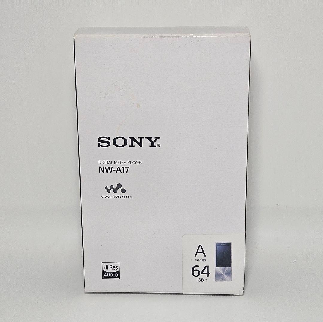 美品 付属品完備 WALKMAN NW-A17 64GB シルバー 本体 箱