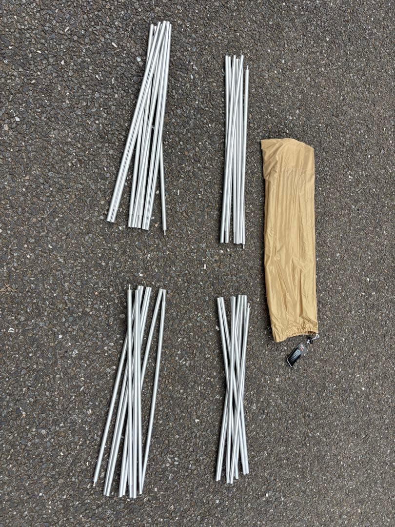 DODカマボコテント3M タン　➕　オプション３点セット