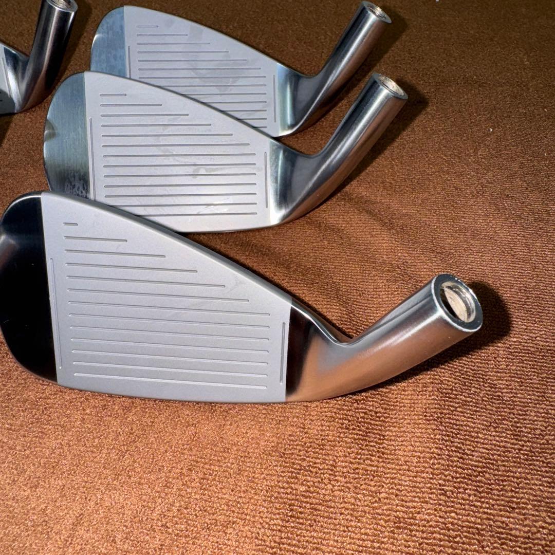 最終価格　無刻印アイアンセット 5, 6, 7, P キャビティ　ヘッドのみ