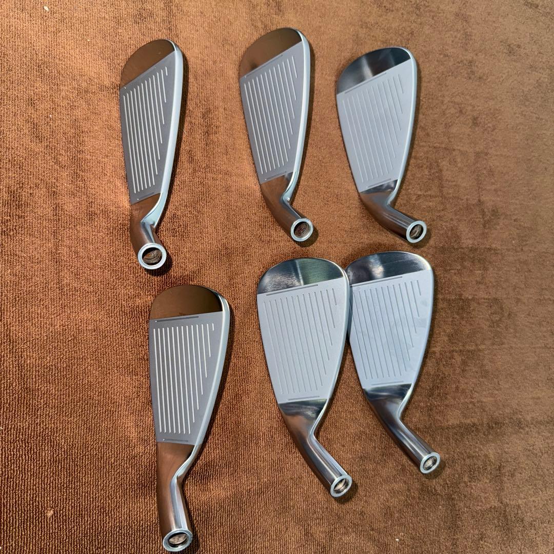 最終価格　無刻印アイアンセット 5, 6, 7, P キャビティ　ヘッドのみ