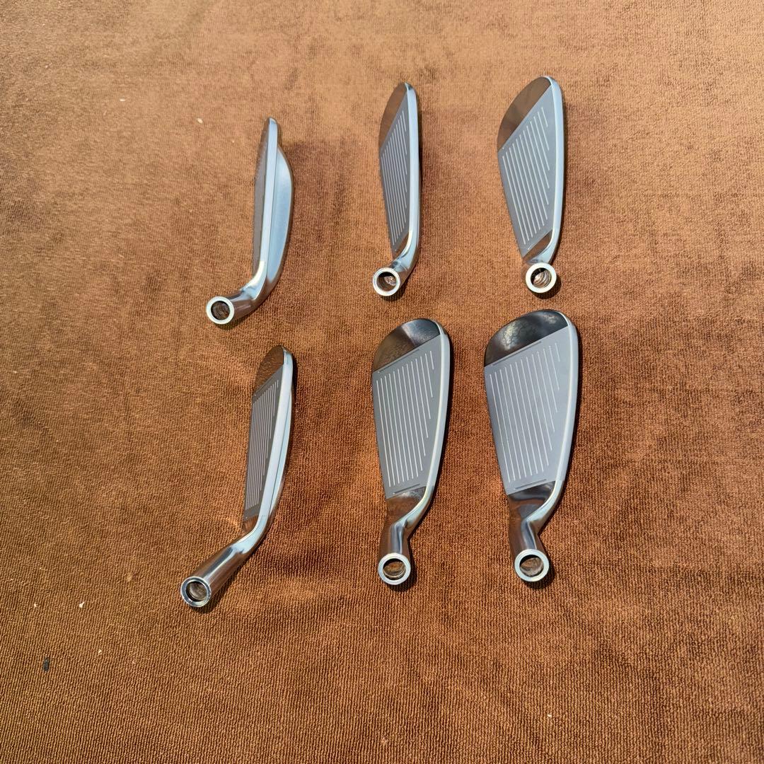 最終価格　無刻印アイアンセット 5, 6, 7, P キャビティ　ヘッドのみ