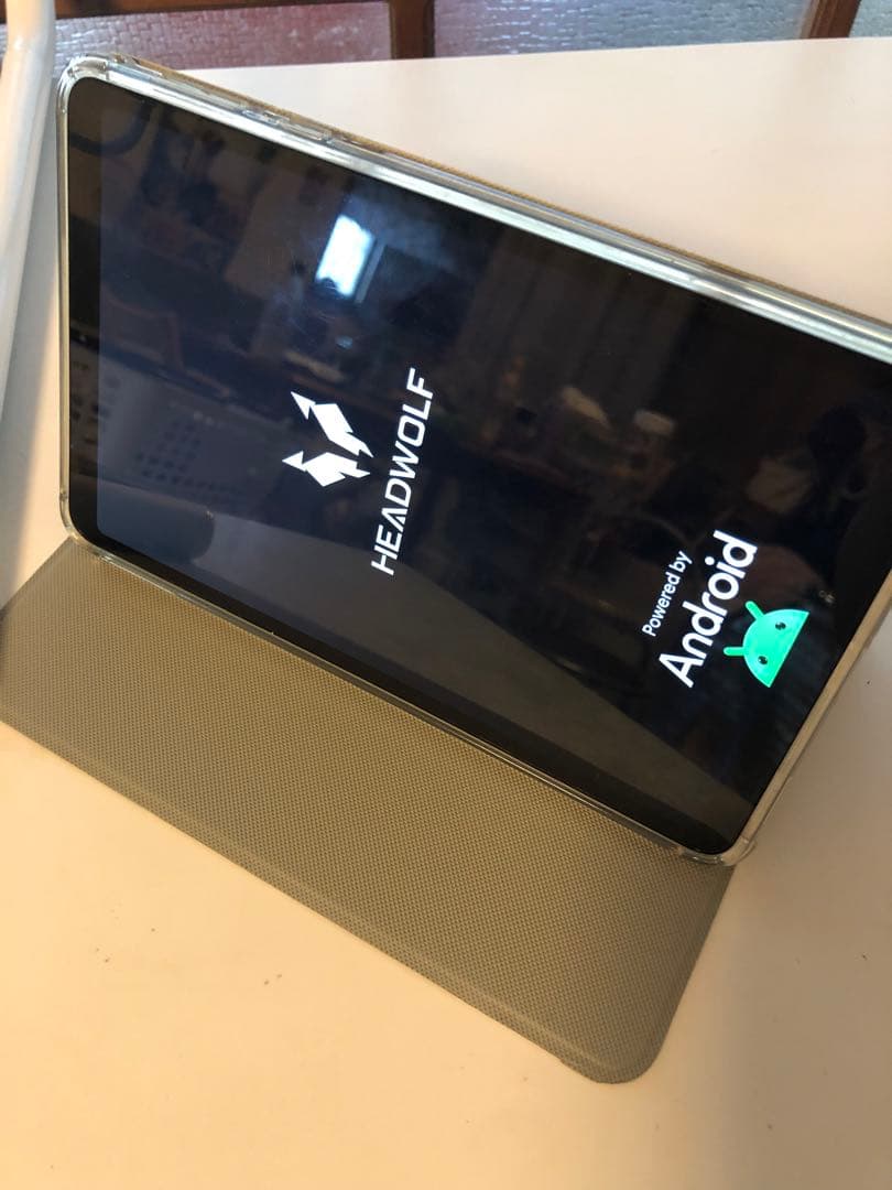 HEADWOLF Androidタブレット 本体 ネイビーケース付き