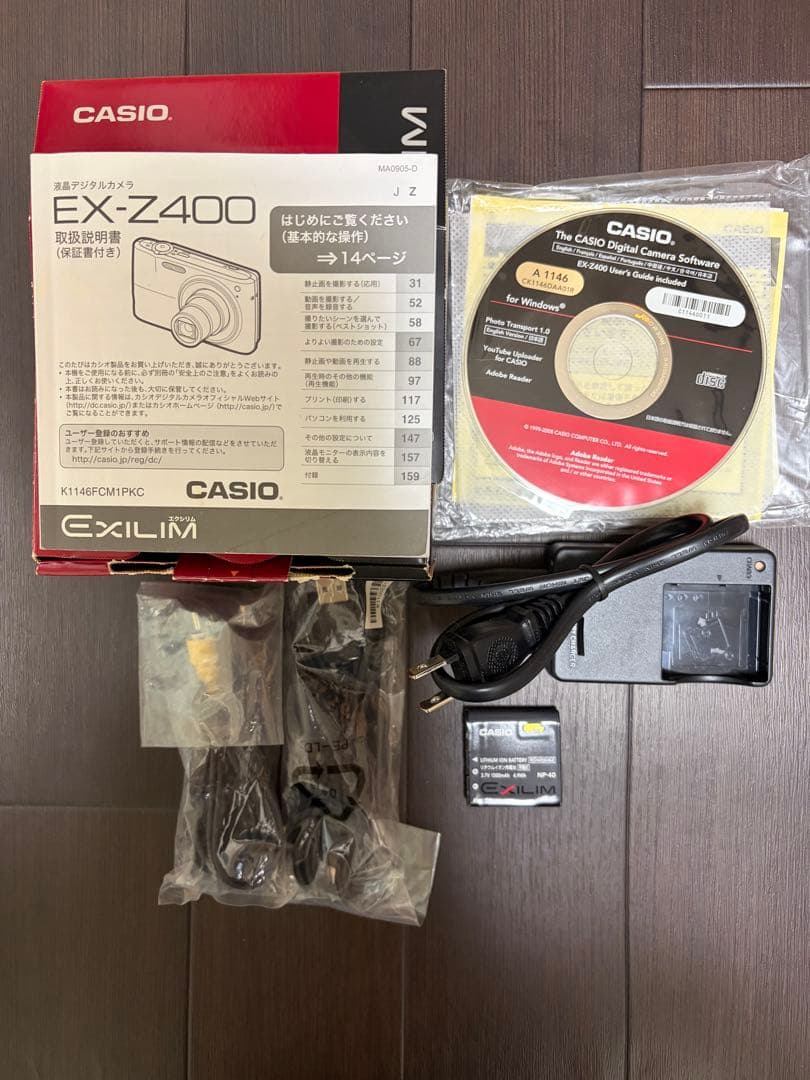 美品　CASIO EXILIM EX-400 液晶デジタルカメラ