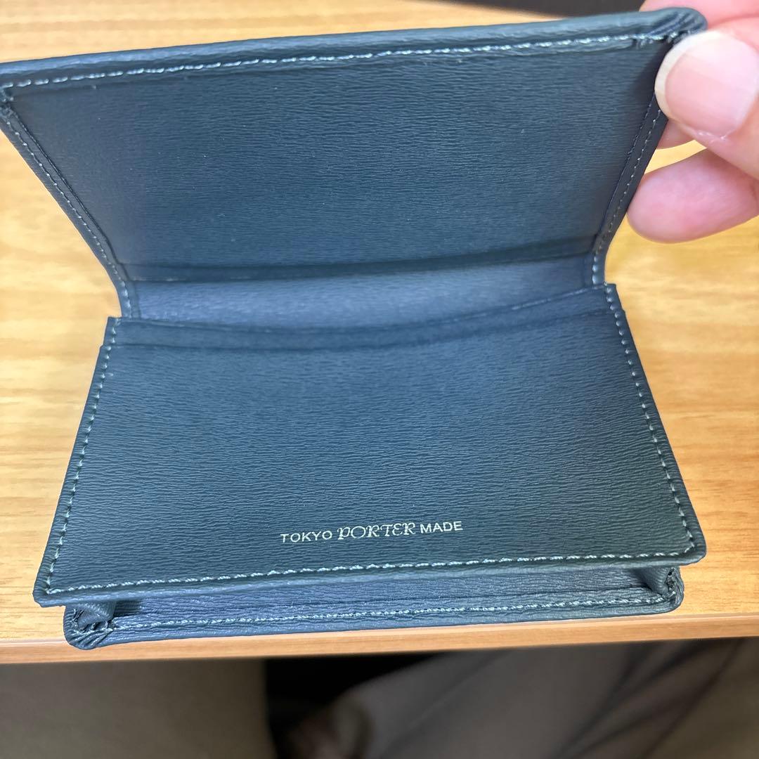 【新品】ポーター カレント カードケース 名刺入れ 052-02207 ネイビー