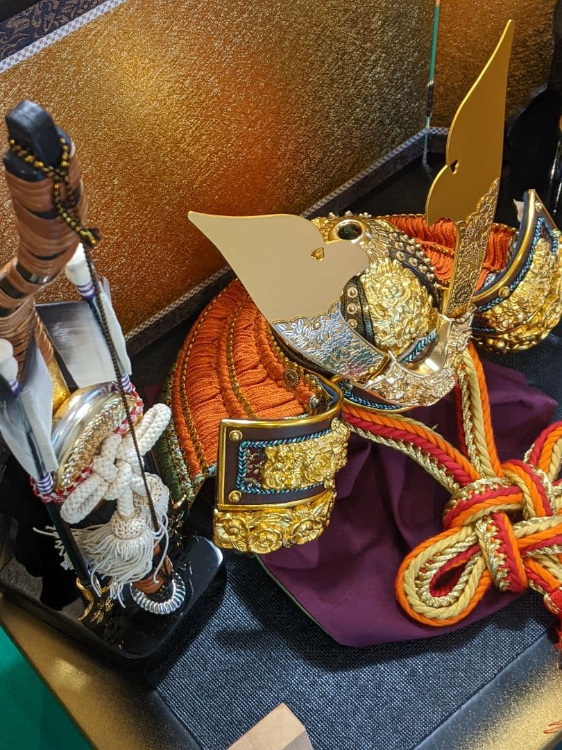 【美品】兜飾り一式