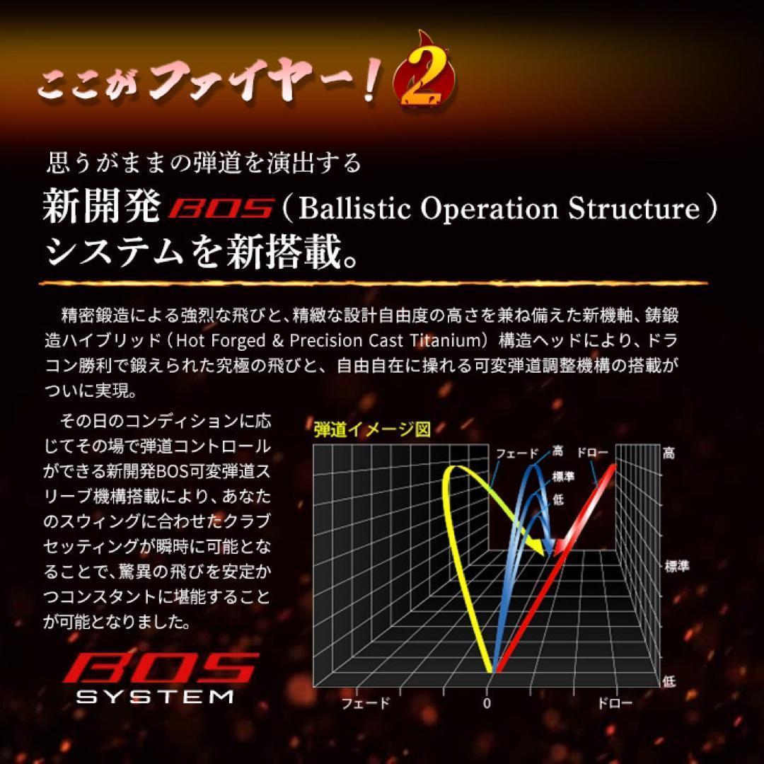 ★新発売！高反発加工の最強適合! ファイヤー マキシマックス BSマミヤ仕様