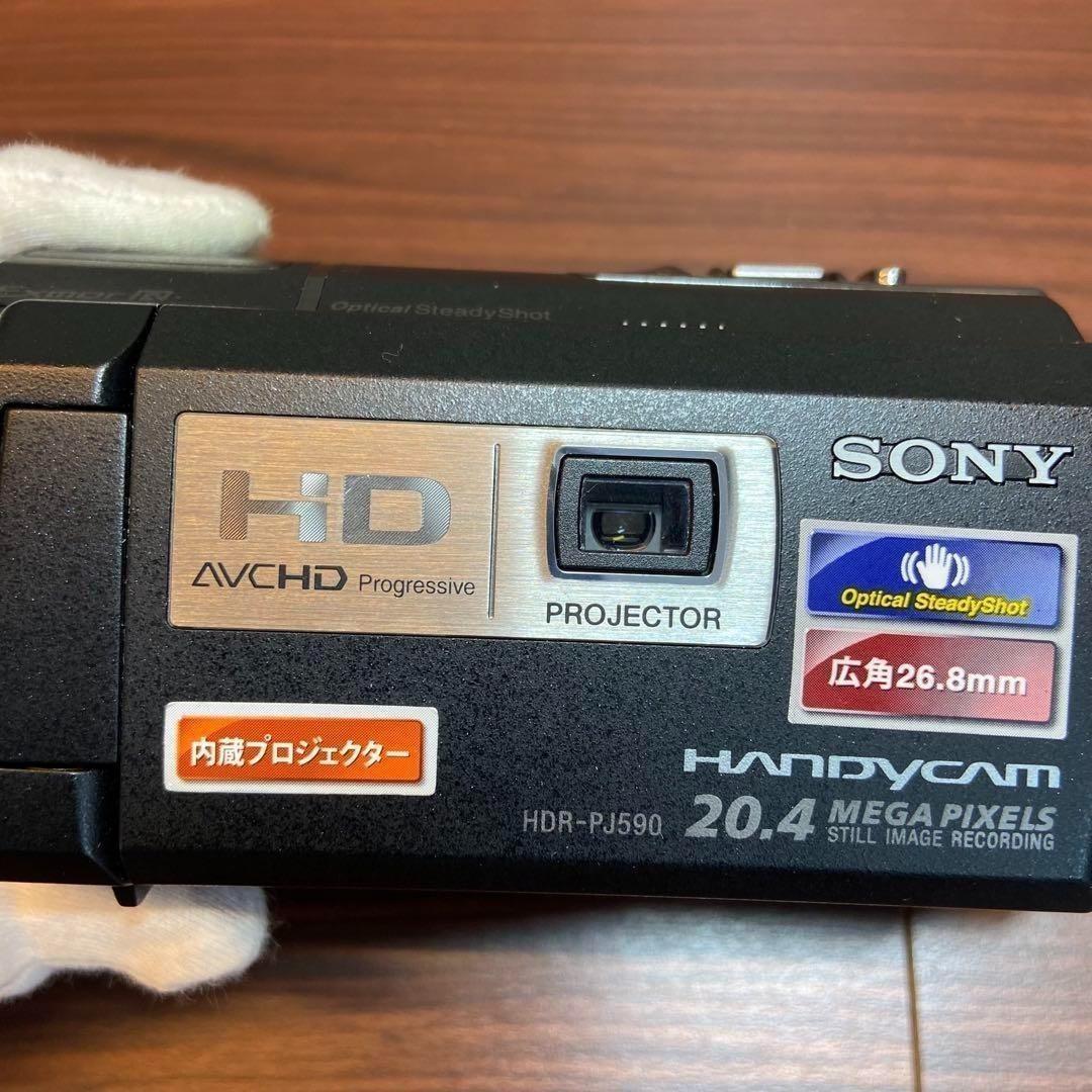 SONY HDR-PJ590V ビデオカメラ ほぼ新品 3829