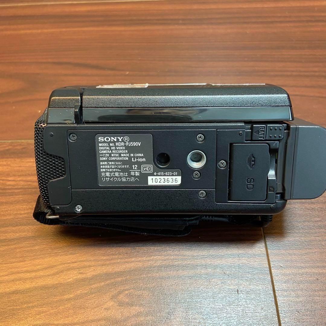 SONY HDR-PJ590V ビデオカメラ ほぼ新品 3829