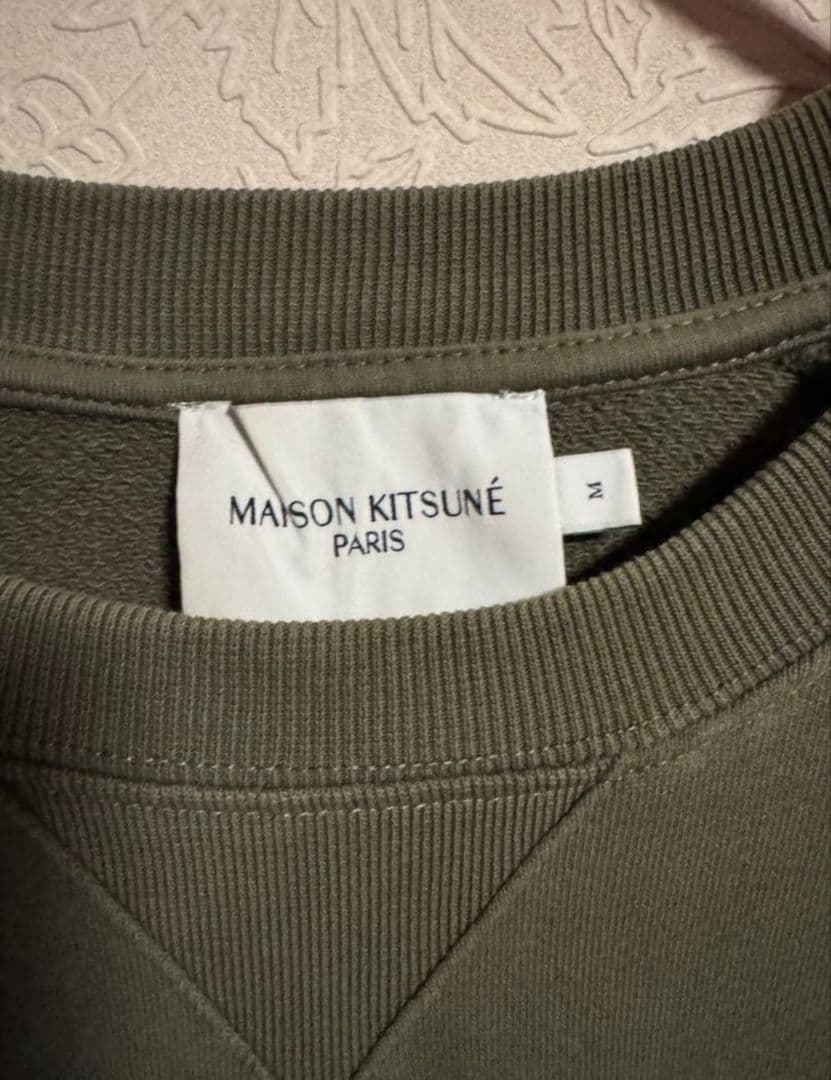 MAISON KITSUNÉ オリーブ トレーナー M