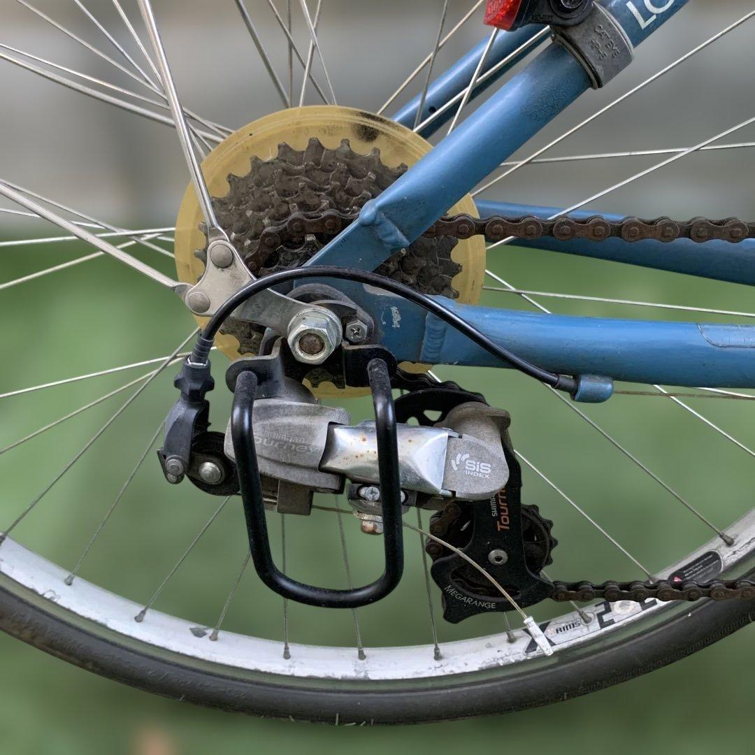 ルイガノ LGS-TR2 カゴ付き 純正ラタン風カゴ付 引取り限定