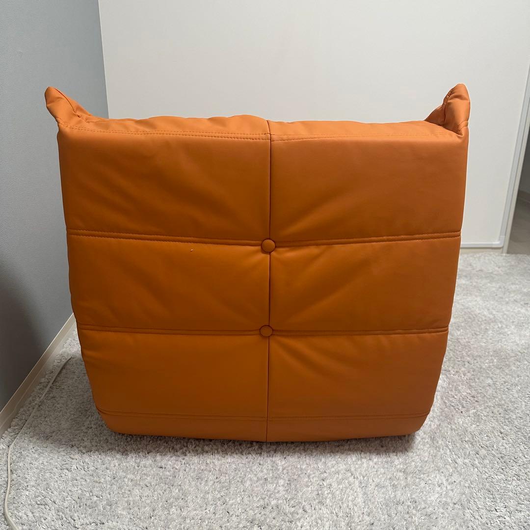 togo トーゴ　プロダクト　オレンジ 1人掛けソファ 合成皮革