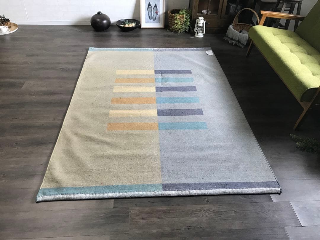 Kw M  142.5x203.5cm 絨毯 ラグ ラグマット